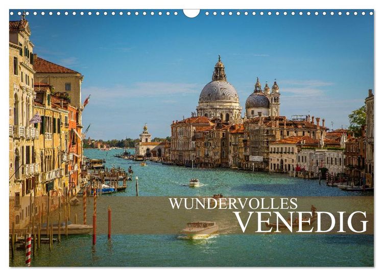 Produktbild: Wundervolles Venedig (Wandkalender 2026 DIN A3 quer), CALVENDO Monatskalender