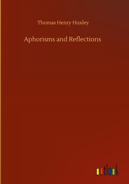Produktbild: Aphorisms and Reflections