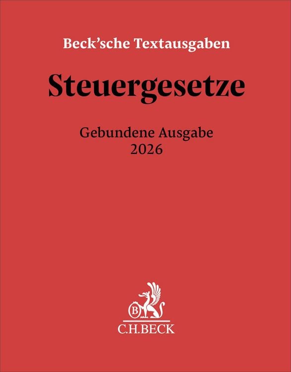 Produktbild: Steuergesetze Gebundene Ausgabe 2026