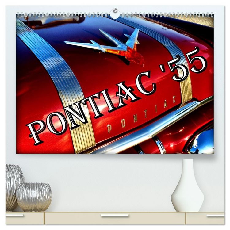 Produktbild: PONTIAC '55 (hochwertiger Premium Wandkalender 2026 DIN A2 quer), Kunstdruck in Hochglanz