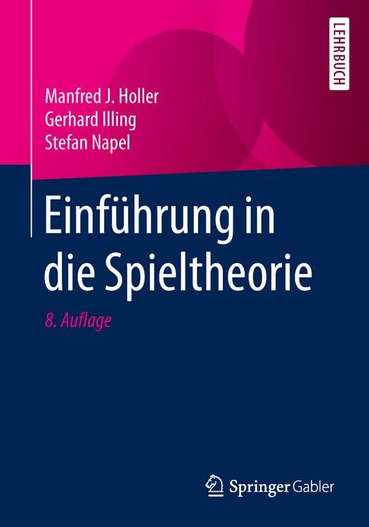 Produktbild: Einf&uuml;hrung in die Spieltheorie