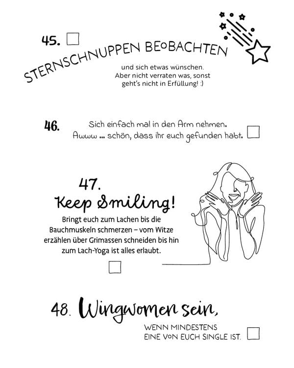 Produktbild: Die Bucket List f&uuml;r Freundinnen