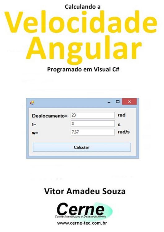 Produktbild: Calculando A Velocidade Angular Programado Em Visual C#