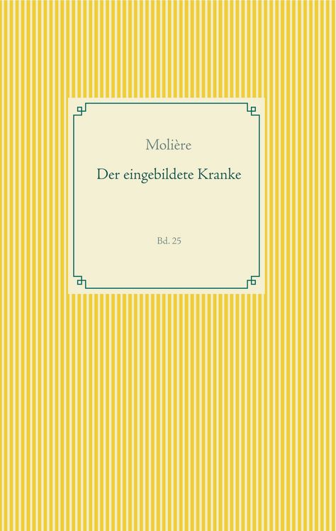 Produktbild: Der eingebildete Kranke