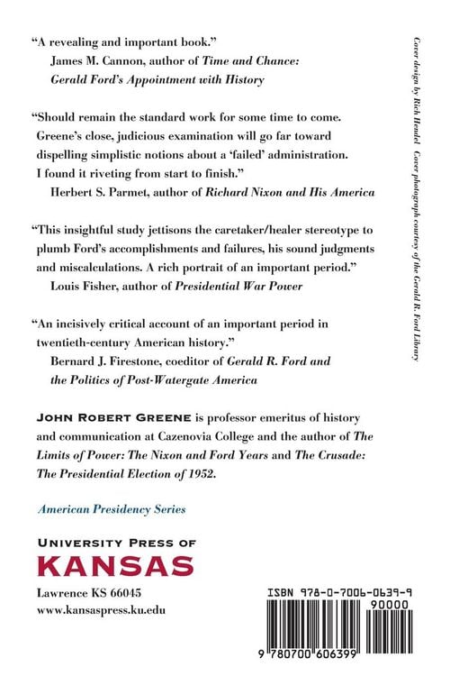 Produktbild: The Presidency of Gerald R. Ford