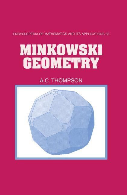 Produktbild: Minkowski Geometry