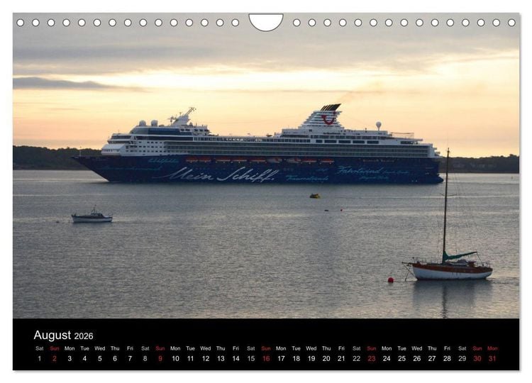 Produktbild: Cruise Southampton (Wall Calendar 2026 DIN A4 landscape), CALVENDO 12 Month Wall Calendar