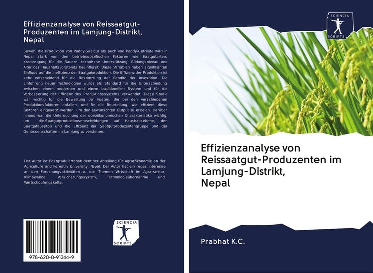 Produktbild: Effizienzanalyse von Reissaatgut-Produzenten im Lamjung-Distrikt, Nepal