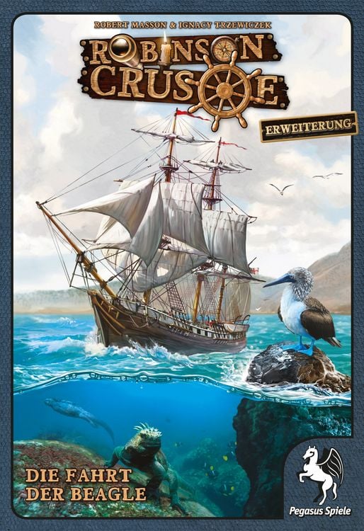 Produktbild: Pegasus Spiele - Robinson Crusoe - Die Fahrt der Beagle