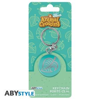 Produktbild: ANIMAL CROSSING - Keychain "Leaf Logo"