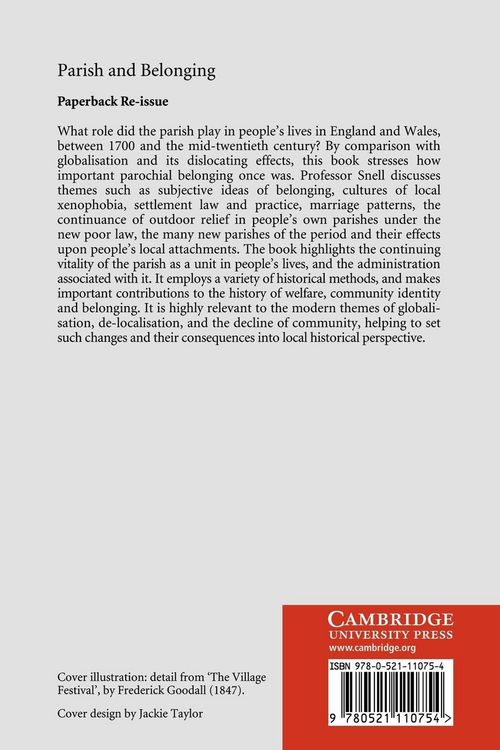 Produktbild: Parish and Belonging