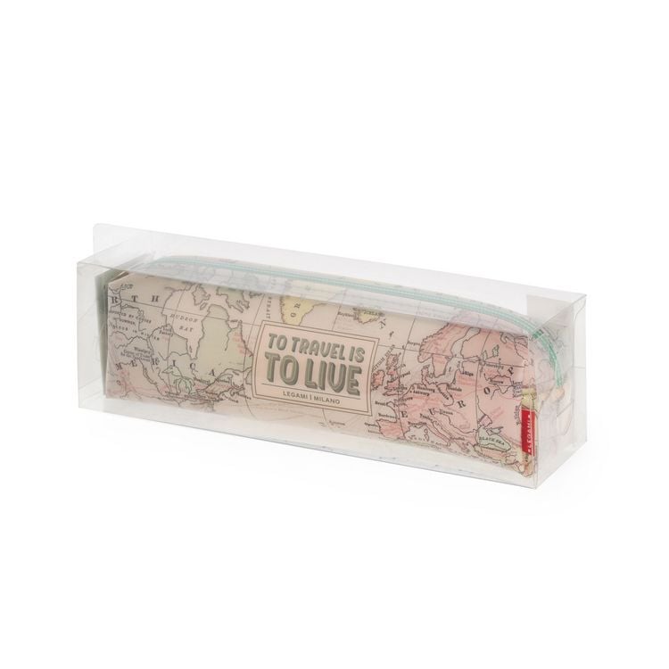 Produktbild: Legami Transparentes Federm&auml;ppchen - Pencil Case - Travel