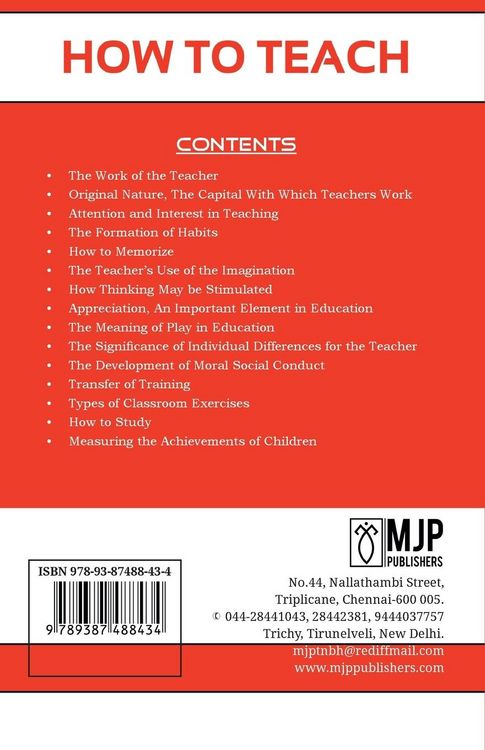 Produktbild: How To Teach