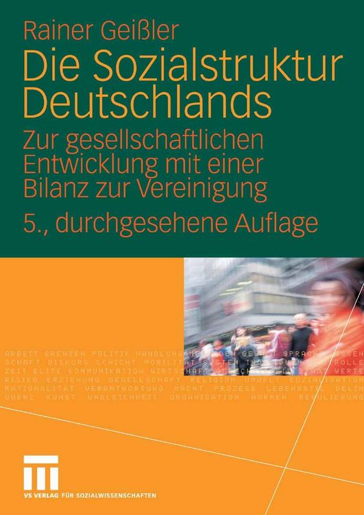 Produktbild: Die Sozialstruktur Deutschlands