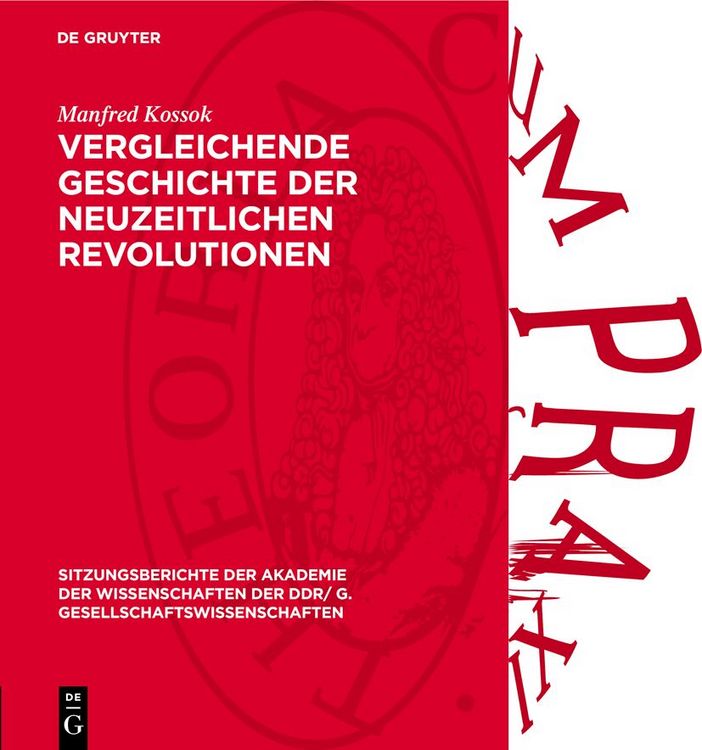 Produktbild: Vergleichende Geschichte der neuzeitlichen Revolutionen