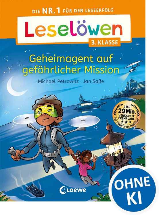 Produktbild: Lesel&ouml;wen 3. Klasse - Geheimagent auf gef&auml;hrlicher Mission