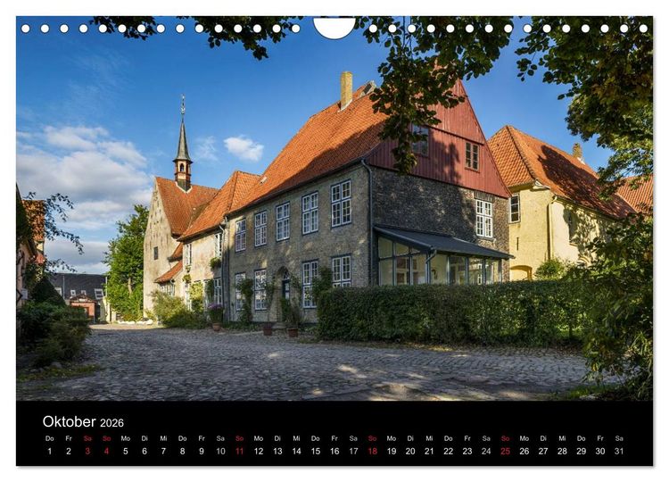 Produktbild: Schleswig - Schleistadt mit Flair (Wandkalender 2026 DIN A4 quer), CALVENDO Monatskalender