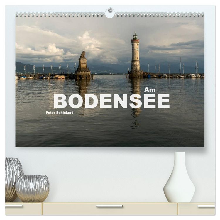 Produktbild: Am Bodensee (hochwertiger Premium Wandkalender 2026 DIN A2 quer), Kunstdruck in Hochglanz