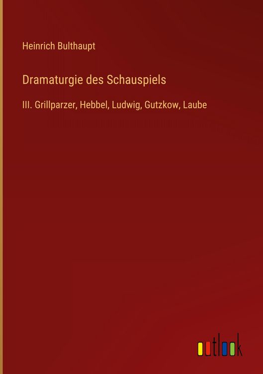 Produktbild: Dramaturgie des Schauspiels