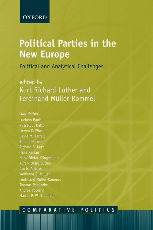 Produktbild: Political Parties in the New Europe