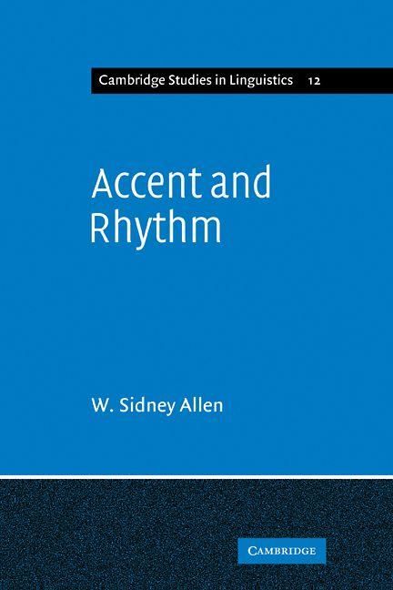 Produktbild: Accent and Rhythm
