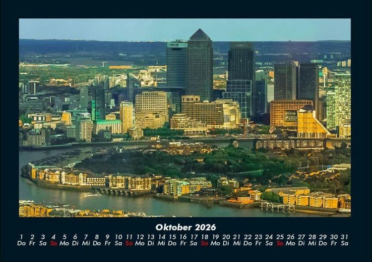 Produktbild: London 2026 Fotokalender DIN A4