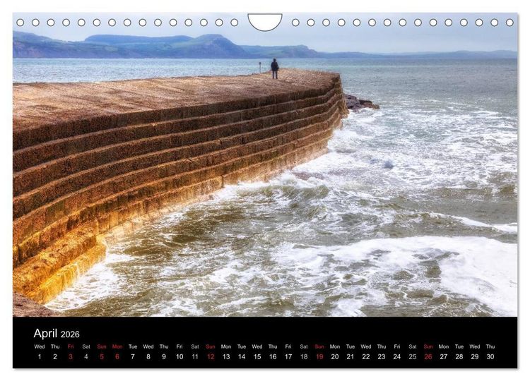 Produktbild: Jurassic Coast South England (Wall Calendar 2026 DIN A4 landscape), CALVENDO 12 Month Wall Calendar