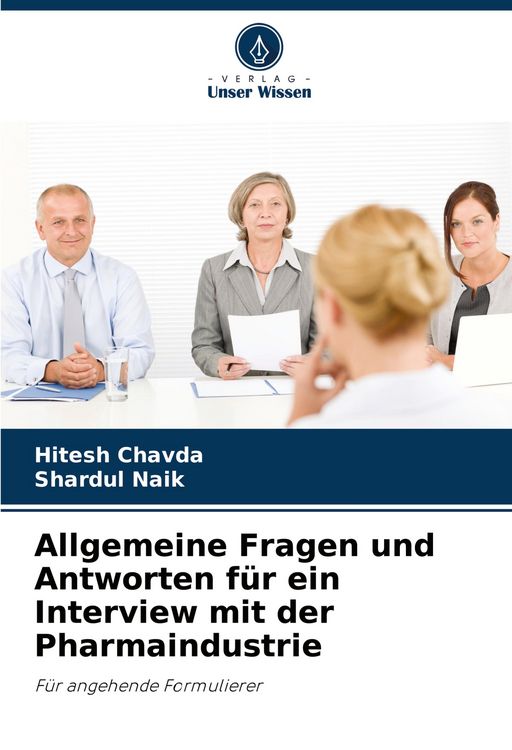 Produktbild: Allgemeine Fragen und Antworten f&uuml;r ein Interview mit der Pharmaindustrie