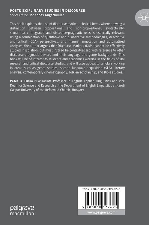 Produktbild: Discourse Markers and Beyond