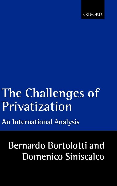Produktbild: The Problems of Privatization