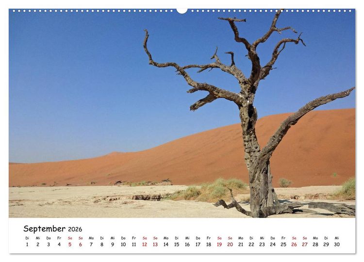 Produktbild: Natur und Landschaft. S&uuml;dliches Afrika 2026 (hochwertiger Premium Wandkalender 2026 DIN A2 quer), Kunstdruck in Hochglanz