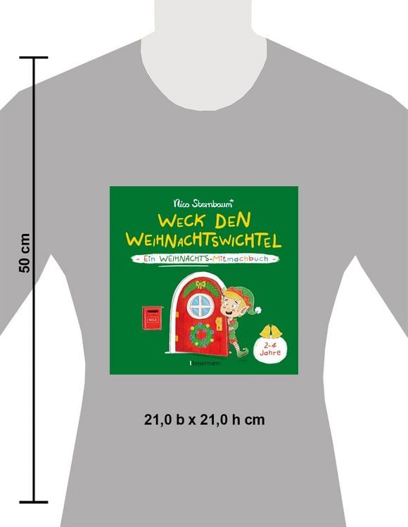 Produktbild: Weck den Weihnachtswichtel. Ein Weihnachts-Mitmachbuch. Zum Sch&uuml;tteln, Schaukeln, Pusten und mehr. Von 2 bis 4 Jahren