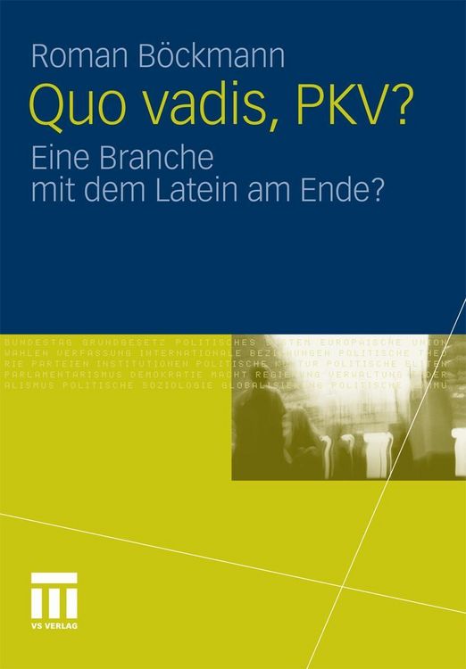 Produktbild: Quo vadis, PKV?