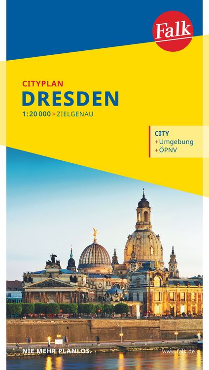 Produktbild: Falk Cityplan Dresden 1:20.000