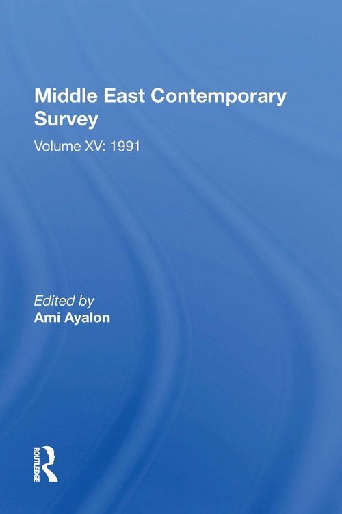 Produktbild: Middle East Contemporary Survey, Volume Xv