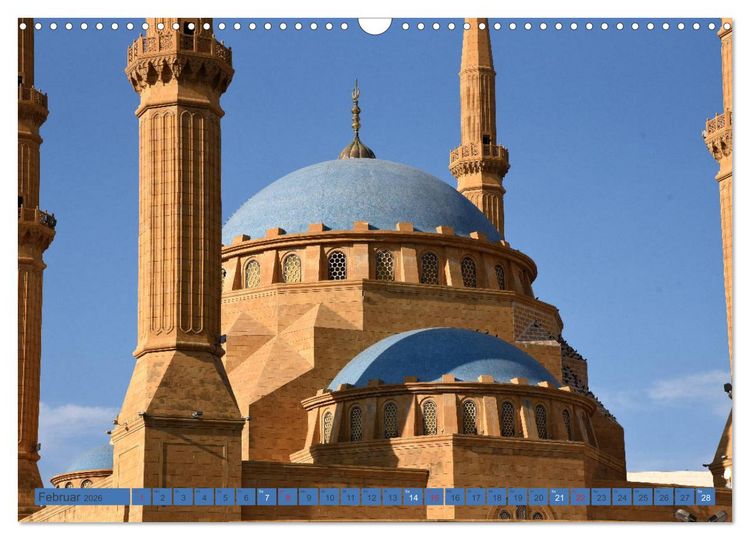 Produktbild: Beirut - auferstanden aus Ruinen (Wandkalender 2026 DIN A3 quer), CALVENDO Monatskalender