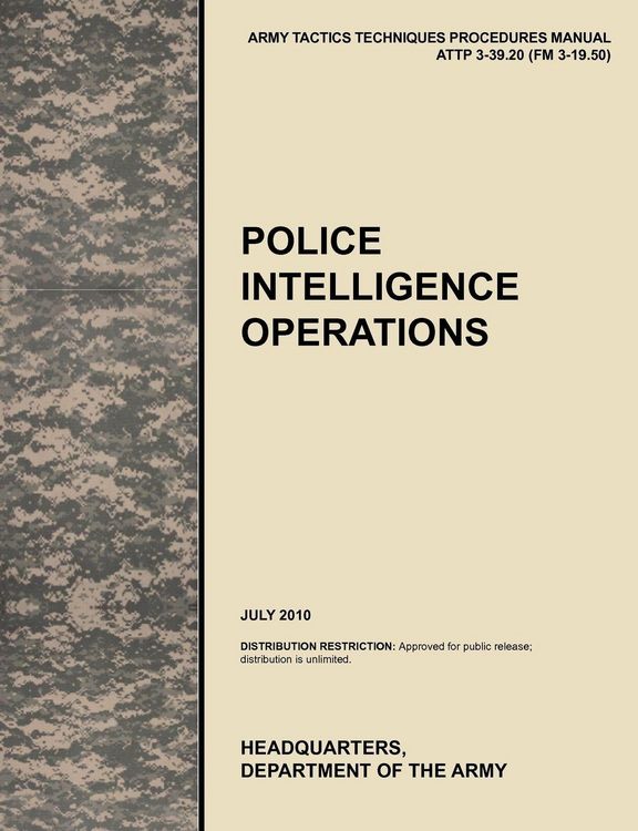 Produktbild: Police Intelligence Operations