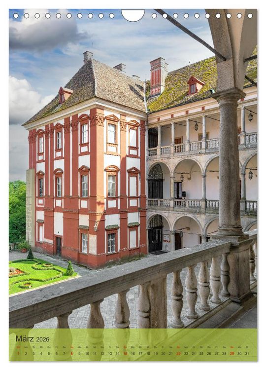 Produktbild: Sch&ouml;sser in Tschechien (Wandkalender 2026 DIN A4 hoch), CALVENDO Monatskalender