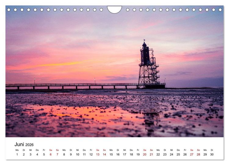 Produktbild: Naturwelten in Deutschland - Von Norden bis S&uuml;den (Wandkalender 2026 DIN A4 quer), CALVENDO Monatskalender