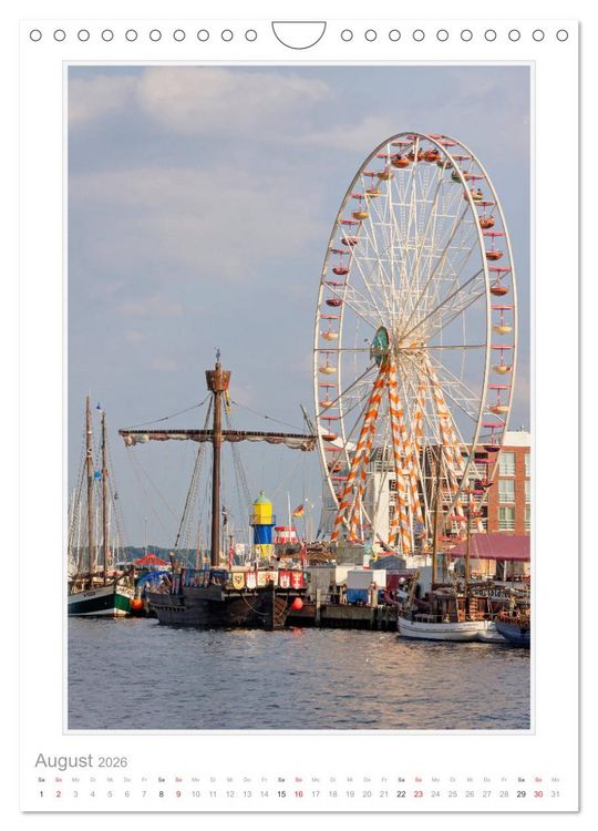 Produktbild: Eckernf&ouml;rde (Wandkalender 2026 DIN A4 hoch), CALVENDO Monatskalender