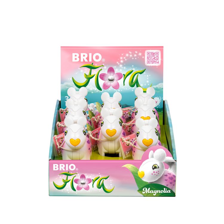 Produktbild: BRIO Flora - 36206 Magnolia | Spielfigur f&uuml;r endlosen fantasievollen Spielspa&szlig; f&uuml;r M&auml;dchen und Jungen ab 3 Jahren - wundersch&ouml;nes Geschenk