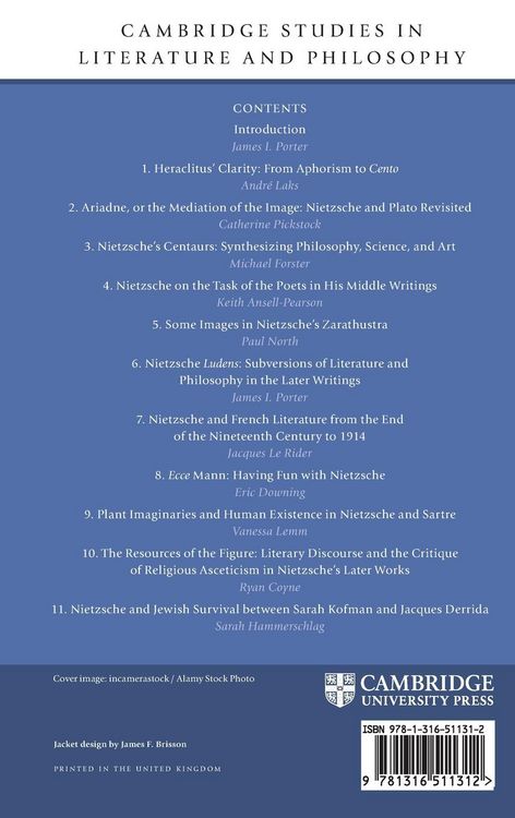 Produktbild: Nietzsche and Literary Studies