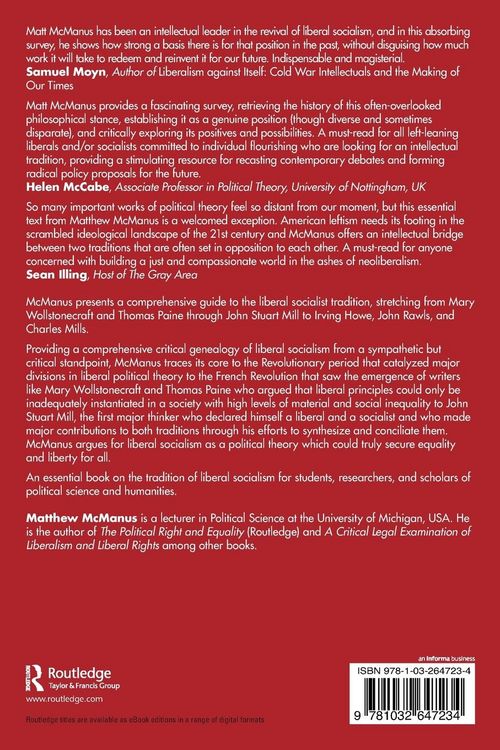 Produktbild: The Political Theory of Liberal Socialism