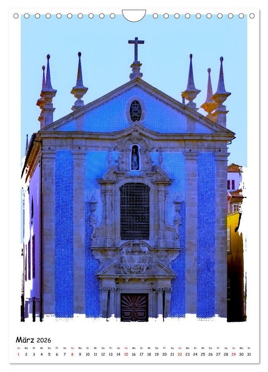 Produktbild: Porto Perle am Douro (Wandkalender 2026 DIN A4 hoch), CALVENDO Monatskalender
