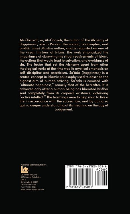 Produktbild: The Alchemy Of Happiness Hardcover