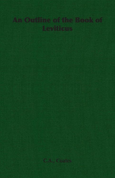 Produktbild: An Outline of the Book of Leviticus