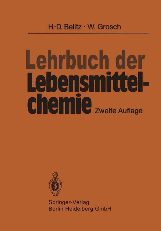 Produktbild: Lehrbuch der Lebensmittelchemie