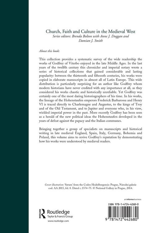 Produktbild: Godfrey of Viterbo and his Readers