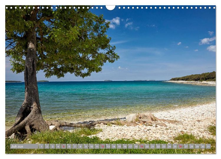 Produktbild: ISTRIEN (Wandkalender 2026 DIN A3 quer), CALVENDO Monatskalender