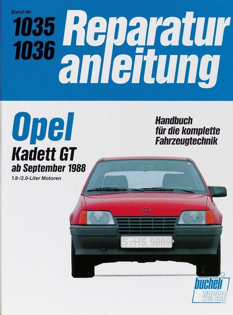 Produktbild: Opel Kadett GT (ab Sept. 88)